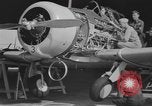 Image of U.S. flying cadets learn about airplane systems and parts Texas USA, 1940, second 50 stock footage video 65675076483
