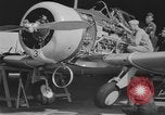 Image of U.S. flying cadets learn about airplane systems and parts Texas USA, 1940, second 51 stock footage video 65675076483