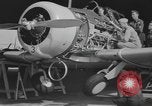 Image of U.S. flying cadets learn about airplane systems and parts Texas USA, 1940, second 53 stock footage video 65675076483