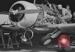 Image of U.S. flying cadets learn about airplane systems and parts Texas USA, 1940, second 55 stock footage video 65675076483