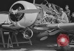 Image of U.S. flying cadets learn about airplane systems and parts Texas USA, 1940, second 59 stock footage video 65675076483