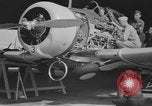 Image of U.S. flying cadets learn about airplane systems and parts Texas USA, 1940, second 62 stock footage video 65675076483