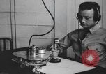 Image of U.S. flying cadet learning instrument flying in a Link trainer Texas USA, 1940, second 4 stock footage video 65675076484