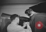 Image of U.S. flying cadet learning instrument flying in a Link trainer Texas USA, 1940, second 36 stock footage video 65675076484