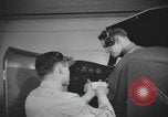 Image of U.S. flying cadet learning instrument flying in a Link trainer Texas USA, 1940, second 39 stock footage video 65675076484