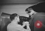 Image of U.S. flying cadet learning instrument flying in a Link trainer Texas USA, 1940, second 43 stock footage video 65675076484