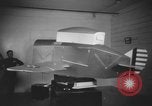Image of U.S. flying cadet learning instrument flying in a Link trainer Texas USA, 1940, second 56 stock footage video 65675076484