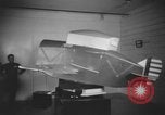 Image of U.S. flying cadet learning instrument flying in a Link trainer Texas USA, 1940, second 58 stock footage video 65675076484