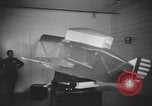 Image of U.S. flying cadet learning instrument flying in a Link trainer Texas USA, 1940, second 59 stock footage video 65675076484