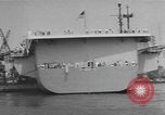 Image of USS Forrestal Newport News Virginia USA, 1955, second 26 stock footage video 65675076485