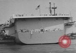 Image of USS Forrestal Newport News Virginia USA, 1955, second 28 stock footage video 65675076485