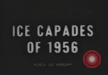 Standbild Ice Capades von 1956 Atlantic City New Jersey USA, 1955, aus Sekunde 1 historischem Filmmaterial Videoclip 65675076491