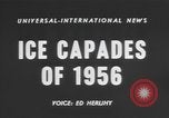 Standbild Ice Capades von 1956 Atlantic City New Jersey USA, 1955, aus Sekunde 3 historischem Filmmaterial Videoclip 65675076491