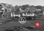 Image of crash landing Long Island New York USA, 1954, second 4 stock footage video 65675076493