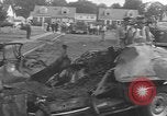 Image of crash landing Long Island New York USA, 1954, second 6 stock footage video 65675076493