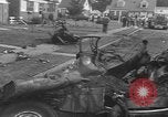 Image of crash landing Long Island New York USA, 1954, second 9 stock footage video 65675076493