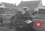 Image of crash landing Long Island New York USA, 1954, second 10 stock footage video 65675076493