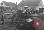 Image of crash landing Long Island New York USA, 1954, second 12 stock footage video 65675076493