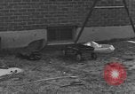 Image of crash landing Long Island New York USA, 1954, second 24 stock footage video 65675076493