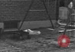 Image of crash landing Long Island New York USA, 1954, second 25 stock footage video 65675076493