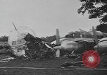 Image of airplane crash Connecticut USA, 1954, second 7 stock footage video 65675076494