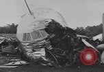 Image of airplane crash Connecticut USA, 1954, second 9 stock footage video 65675076494