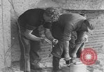 Image of demolition crew Holland Netherlands, 1954, second 28 stock footage video 65675076495