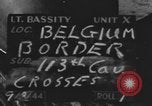 Immagine di Soldati statunitensi Confine belga, 1944, secondo 7 filmato di repertorio 65675076513