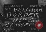 Immagine di Soldati statunitensi Confine belga, 1944, secondo 8 filmato di repertorio 65675076513