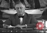 Image of Franklin Delano Roosevelt Washington DC USA, 1935, second 49 stock footage video 65675076522