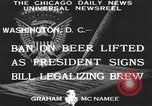 Standbild Franklin Delano Roosevelt Washington DC USA, 1933, aus Sekunde 3 historischem Filmmaterial Videoclip 65675076525