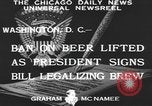 Standbild Franklin Delano Roosevelt Washington DC USA, 1933, aus Sekunde 8 historischem Filmmaterial Videoclip 65675076525