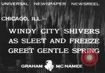 Standbild ice Storm Chicago Illinois USA, 1933, aus Sekunde 1 historischem Filmmaterial Videoclip 65675076527