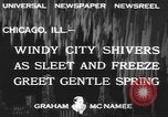 Standbild ice Storm Chicago Illinois USA, 1933, aus Sekunde 4 historischem Filmmaterial Videoclip 65675076527