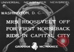 Standbild Anna Eleanor Roosevelt Washington DC USA, 1933, aus Sekunde 1 historischem Filmmaterial Videoclip 65675076530
