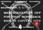 Standbild Anna Eleanor Roosevelt Washington DC USA, 1933, aus Sekunde 4 historischem Filmmaterial Videoclip 65675076530