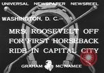 Standbild Anna Eleanor Roosevelt Washington DC USA, 1933, aus Sekunde 6 historischem Filmmaterial Videoclip 65675076530