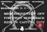 Standbild Anna Eleanor Roosevelt Washington DC USA, 1933, aus Sekunde 7 historischem Filmmaterial Videoclip 65675076530