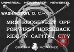 Standbild Anna Eleanor Roosevelt Washington DC USA, 1933, aus Sekunde 8 historischem Filmmaterial Videoclip 65675076530