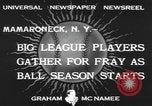 Immagine di Partita di baseball Mamaroneck New York USA, 1933, secondo 7 filmato di repertorio 65675076533