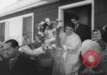 Image of icon of Virgin Mary enshrined in St. Paul Cathedral Long Island New York USA, 1960, second 10 stock footage video 65675076542