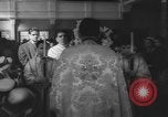 Image of icon of Virgin Mary enshrined in St. Paul Cathedral Long Island New York USA, 1960, second 30 stock footage video 65675076542