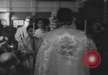 Image of icon of Virgin Mary enshrined in St. Paul Cathedral Long Island New York USA, 1960, second 31 stock footage video 65675076542