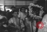 Image of icon of Virgin Mary enshrined in St. Paul Cathedral Long Island New York USA, 1960, second 34 stock footage video 65675076542