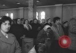 Image of icon of Virgin Mary enshrined in St. Paul Cathedral Long Island New York USA, 1960, second 37 stock footage video 65675076542