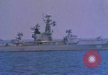 Image of Soviet Kresta Class I guided missile cruiser Mediterranean Sea, 1966, second 20 stock footage video 65675076550