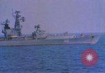 Image of Soviet Kresta Class I guided missile cruiser Mediterranean Sea, 1966, second 32 stock footage video 65675076550