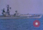 Image of Soviet Kresta Class I guided missile cruiser Mediterranean Sea, 1966, second 33 stock footage video 65675076550
