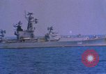 Image of Soviet Kresta Class I guided missile cruiser Mediterranean Sea, 1966, second 36 stock footage video 65675076550