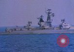 Image of Soviet Kresta Class I guided missile cruiser Mediterranean Sea, 1966, second 40 stock footage video 65675076550